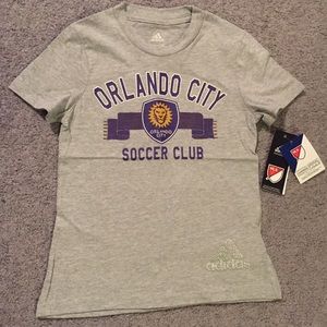 NWT Adidas MLS Orlando City Kids' T-Shirt